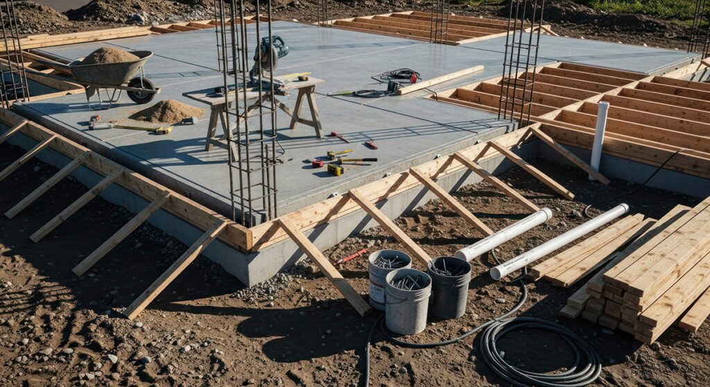 Saribalis Construction Commercial Foundation