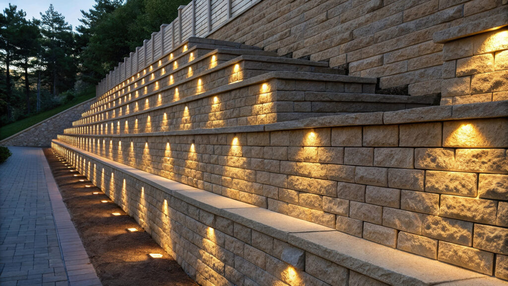 Saribalis Construction Residential Retaining Wall