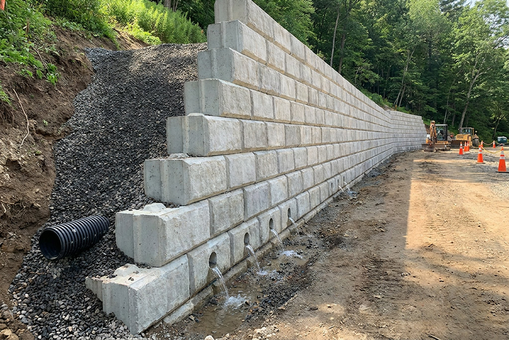 How Proper Drainage Extends the Life of a Retaining Wall
